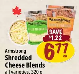 Farm Boy Armstrong Shredded Cheese Blends offer