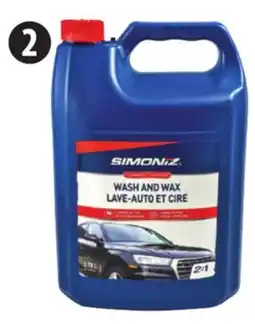 Canadian Tire Simoniz High Foam Car Wash & Wax offer