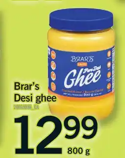 Fortinos BRAR'S DESI GHEE offer