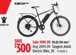 Canadian Tire IZIP Tangent Adult Electric Bike, 26˝ offer