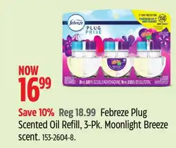 Canadian Tire Febreze Plug Scented Oil Refill offer