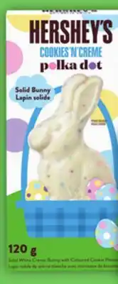 Food Basics HERSHEY'S SOLID EASTER BUNNY EASTER CHOCOLATE offer