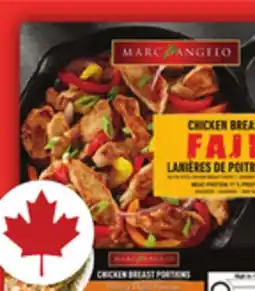 Food Basics MARC ANGELO MARINATED CHICKEN BREAST PORTIONS OR STIR FRY STRIPS offer