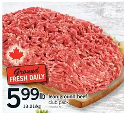 Fortinos LEAN GROUND BEEF offer