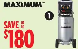 Canadian Tire Maximum 15-Gallon Quiet Air Compressor offer