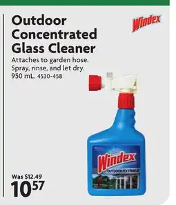 Home Hardware Outdoor Concentrated Glass Cleaner offer