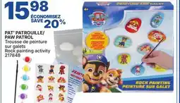 Rossy PAW PATROL Rock painting activity offer