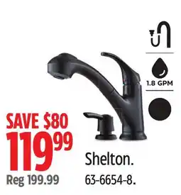 Canadian Tire Pfister Shelton Matte Black Pull-Out Kitchen Faucet offer