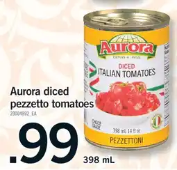 Fortinos AURORA DICED PEZZETTO TOMATOES offer