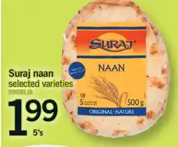 Fortinos SURAJ NAAN, 5'S offer