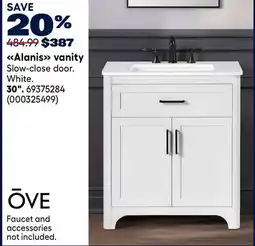 RONA OVE 30 Decors Alanis vanity offer