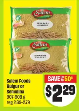 FreshCo Salem Foods Bulgur or Semolina 907-908 g - Ramadan offer