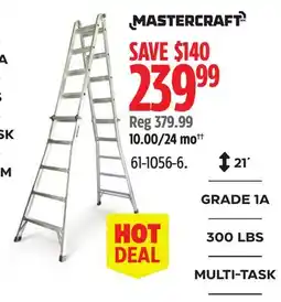 Canadian Tire MASTERCRAFT LADDER offer