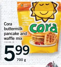 Fortinos CORA BUTTERMILK PANCAKE AND WAFFLE MIX offer