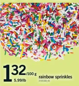 Fortinos RAINBOW SPRINKLES offer