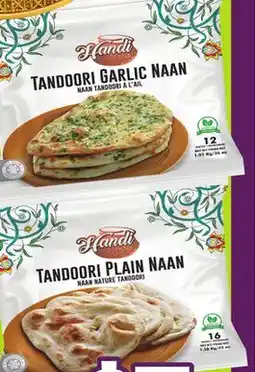FreshCo Handi Tandoori Garlic or Plain Naan 1.02-1.28 kg - Ramadan offer