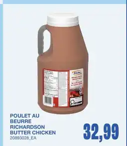 Wholesale Club POULET AU BEURRE offer