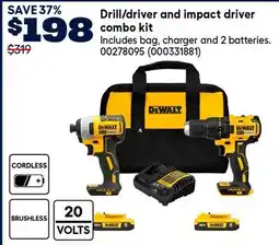 RONA DEWALT Drill/driver and impact driver combo kit offer