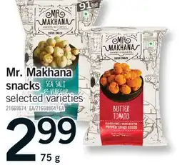 Fortinos MR. MAKHANA SNACKS offer