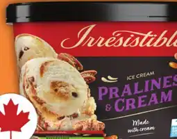 Food Basics IRRESISTIBLE ICE CREAM OR ICE CREAM BARS offer