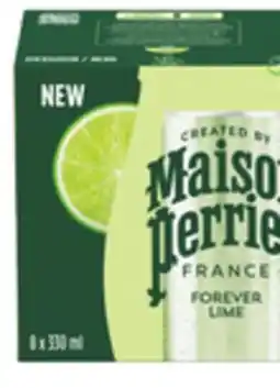 Food Basics MAISON PERRIER SPARKLING WATER offer