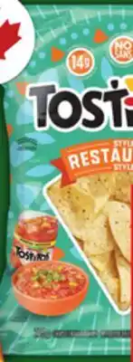 Food Basics TOSTITOS TORTILLA CHIPS offer