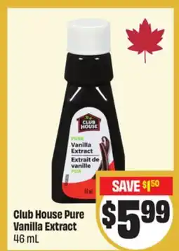 FreshCo Club House Vanilla Extract offer