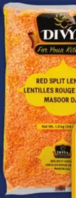 Food Basics DIVYA LENTILS OR BLACK CHICK PEAS offer