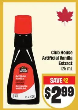 FreshCo Club House Artificial Vanilla Extract offer
