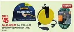 Canadian Tire Noma Selected Outdoor Extension Cords offer