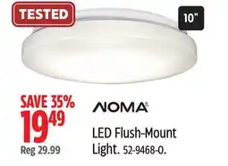 Canadian Tire Noma LED Flush-Mount Light offer