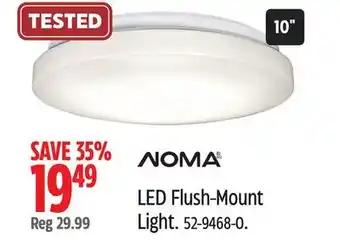 Canadian Tire Noma LED Flush-Mount Light offer