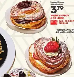 Longo's Zeppole offer