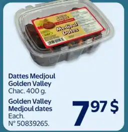 Walmart Golden Valley Medjoul dates offer