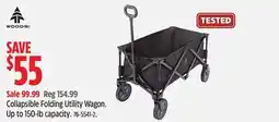 Canadian Tire WOODS Collapsible Folding Utility Wagon offer