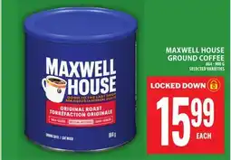 Food Basics MAXWELL HOUSE GROUND COFFEE offer