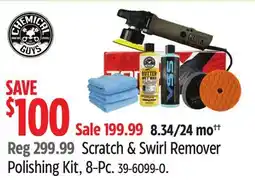 Canadian Tire Scratch & Swirl Remover Polishing Kit, 8-Pc offer