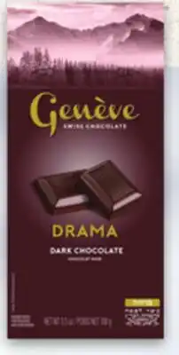 Metro GENEVE CHOCOLATE BAR offer
