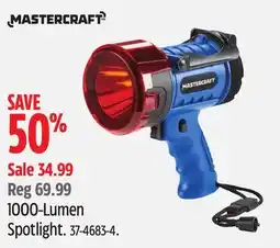 Canadian Tire MASTERCRAFT 1000-Lumen Spotlight offer