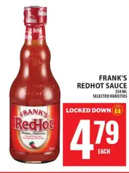 Food Basics FRANK'S REDHOT SAUCE offer