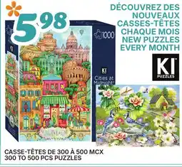 Rossy CHAQUE MOIS NEW PUZZLES EVERY MONTH offer