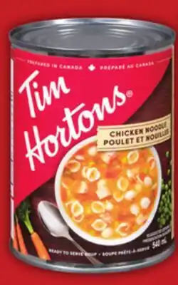 Food Basics TIM HORTONS READY TO SERVE SOUP offer