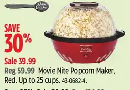 Canadian Tire Betty Crocker Movie Nite Popcorn Maker offer