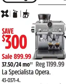 Canadian Tire De'Longhi La Specialista Opera offer