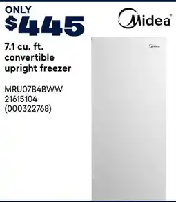 RONA 7.1 cu. ft. convertible upright freezer Midea offer