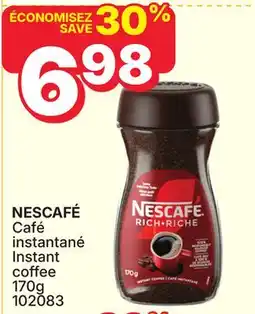 Rossy NESCAFÉ Instant coffee offer