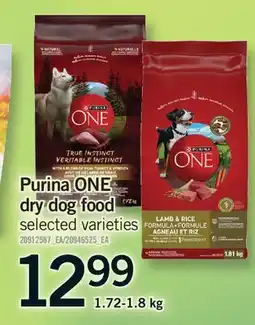 Fortinos PURINA ONE DRY DOG FOOD offer