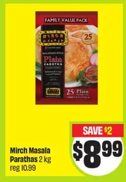 FreshCo Mirch Masala Parathas 2 kg - Ramadan offer