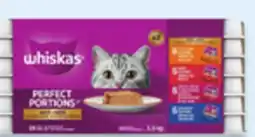 Walmart Whiskas Perfect Portions wet cat food value pack offer