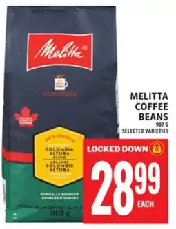 Food Basics MELITTA COFFEE BEANS offer
